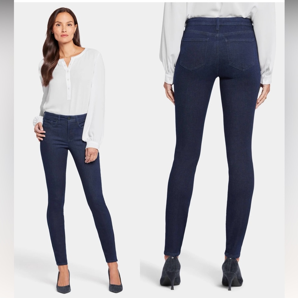 NYDJ Dark Wash Skinny Jeans, size 8